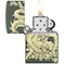 Zippo 2024 Zippo Dragon Design, Green Matte ZIP-48907 - alternate 2